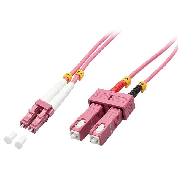 CABLE FIBRE OPTIC LC/SC OM4/1M 46360 ...
