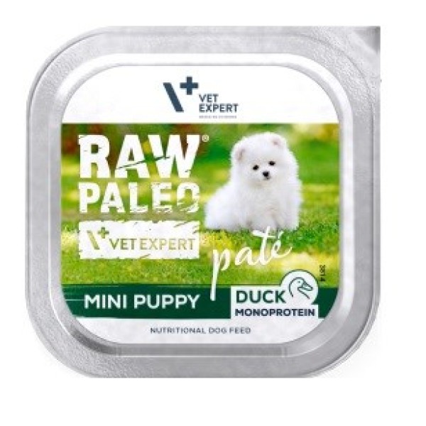 RAW PALEO Pâte Mini Puppy Duck ...