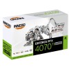 Inno3D GEFORCE RTX 4070 Ti SUPER TWIN X2 OC WHITE NVIDIA 16 GB GDDR6X