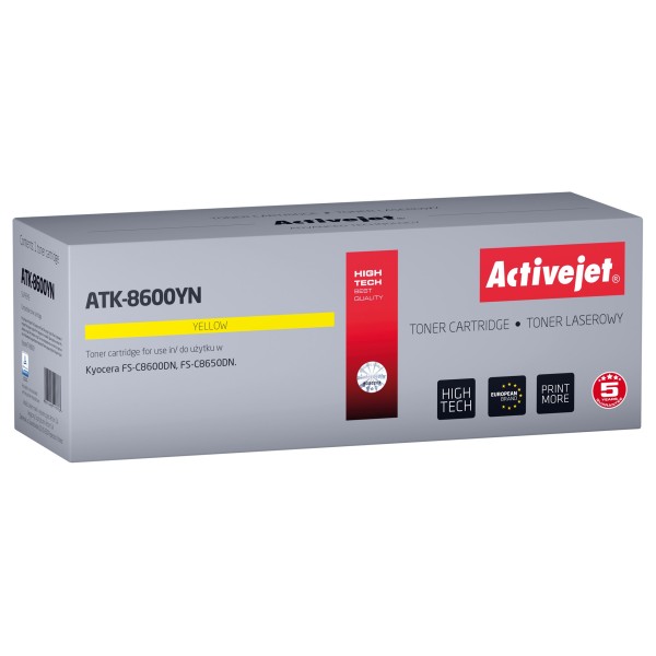 Activejet ATK-8600YN toner (replacement for Kyocera ...