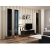 Cama Glass-case VIGO '180' 180/40/30 white/black gloss