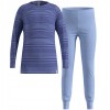 Bielizna termoaktywna - zestaw Odlo Set long ACTIVE WARM SET roz. 116cm Granatowa