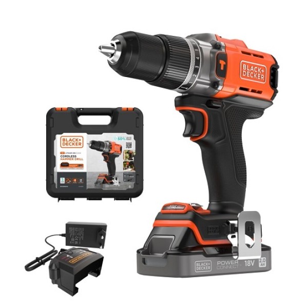 Stanley BCD383D1XK-QW 18V 1 BATTERY HAMMER ...