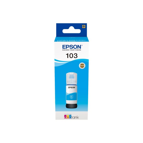 EPSON 4LB 103 EcoTank Cyan ink ...