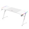 Huzaro Hero 4.8 White RGB - gaming desk