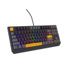 Genesis THOR 230 | Mechanical Gaming Keyboard | Wired | US | Anchor Gray Positive | USB Type-A | Outemu Red