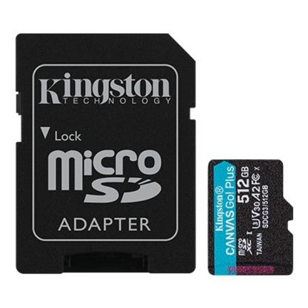 MEMORY MICRO SDXC 512GB UHS-I/W/ADAPTER SDCG3/512GB ...