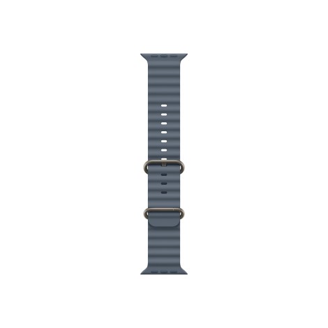 Apple 49mm Anchor Blue Ocean Band - Natural Titanium Finish