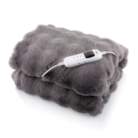ETA Heating Blanket, 130 x 160 cm | Bubble 632590000 | Number of heating levels 3 | Number of persons 1 | Washable | Remote control | 120 W | Grey