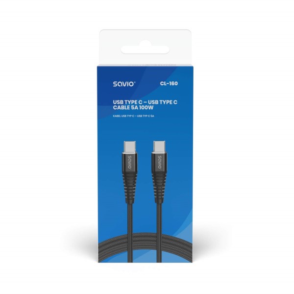 Savio CL-160 USB cable 2 m ...