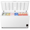 Gorenje | Freezer | FH50EAW | Energy efficiency class E | Chest | Free standing | Height 84.7 cm | Total net capacity 500 L | Display | White