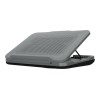 Targus Lap Chill Mat w Adjustable Stand - for up to 18-inch Laptops | AWE90GL | Grey | 393 x 285 x 180 mm