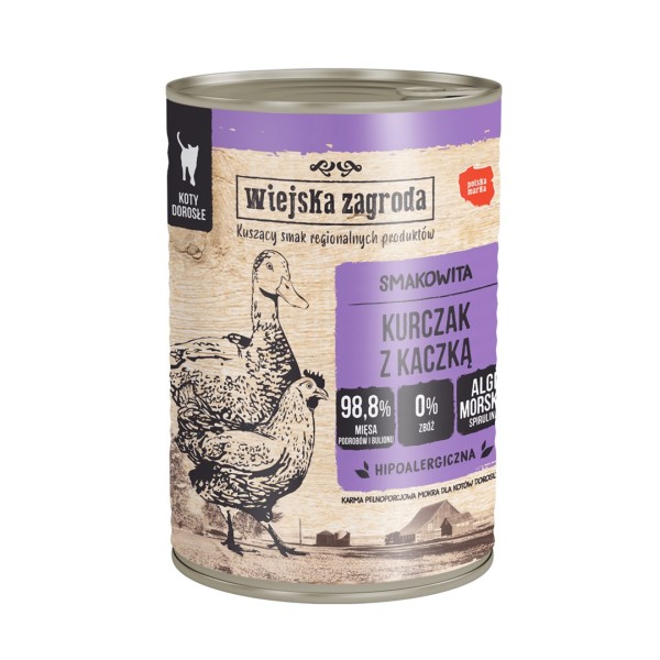 WIEJSKA ZAGRODA Chicken with duck - ...