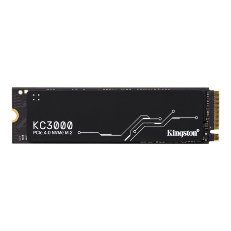 Kingston | SSD | KC3000 | 4096 GB | SSD form factor M.2 2280 | Solid-state drive interface PCIe NVMe Gen 4.0 x 4 | Read speed 7000 MB/s | Write speed 7000 MB/s