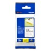 Brother | TZe-S241 Strong Adhesive Laminated Tape | Black on White | TZe | 8 m | 1.8 cm