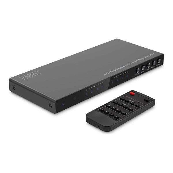 Digitus 4x2 HDMI Matrix Switch/Multi-Viewer, 4K/30Hz ...