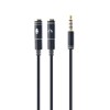 CABLE AUDIO 3.5MM 4-PIN TO/3.5MM S+MIC CCA-417M GEMBIRD