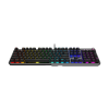 MSI STRIKE 600 SILENT US | Gaming Keyboard | Wired | US | USB 2.0 | KAILH Midnight PRO Silent Tactile