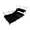 C&C modular cage one-storey 4x2 + Loft 2x1 + Black ramp