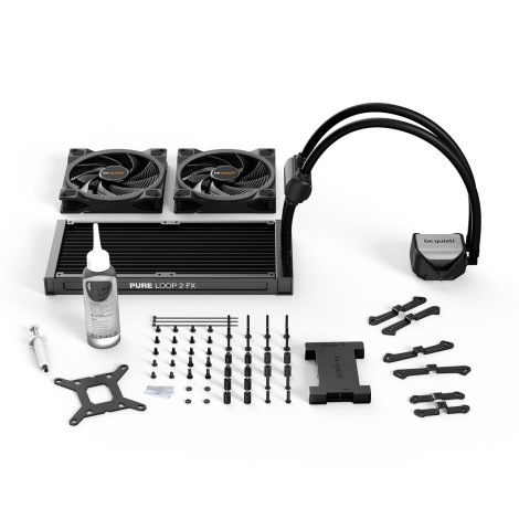 be quiet! Pure Loop 2 FX 280mm Processor All-in-one liquid cooler 14 cm Black 1 pc(s)