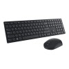 Dell | Pro Keyboard and Mouse (RTL BOX) | KM5221W | Keyboard and Mouse Set | Wireless | Batteries included | RU | Black | Wireless connection