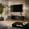 Cama EF LUCCA TV cabinet 180x40x59 black