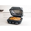 NINJA | Foodi MAX Pro Health Grill, Flat Plate and Air Fryer | AG651EU | Capacity 3.8 L | Black