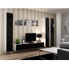 Cama Full cabinet VIGO '180' 180/40/30 white/black gloss