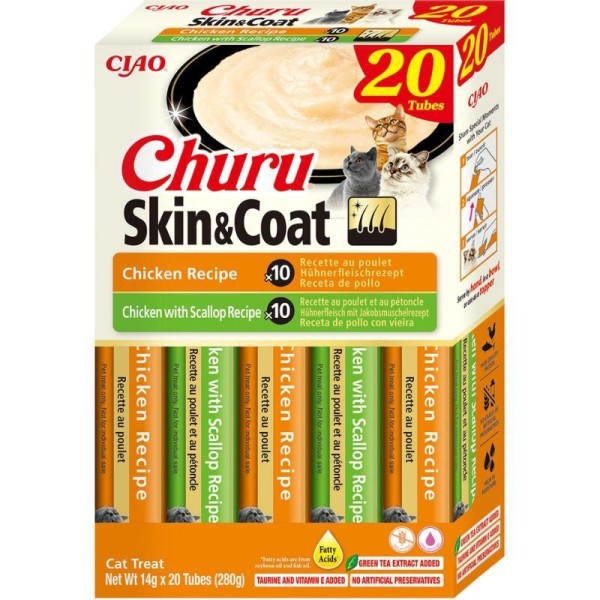 INABA CAT CHURU SKIN & COAT ...
