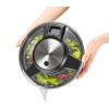 GEFU Speedwing salad spinner Stainless steel Button