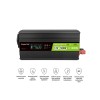 Green Cell PowerInverter LCD 12V 500W/10000W car inverter with display - pure sine wave