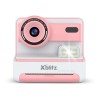 FLASH PINK  INSTANT CAMERA WITH THERMAL PRINTER FOR CHILDREN