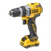 DeWALT DCD703L2T-QW drill 1500 RPM Keyless 900 g Black, Yellow