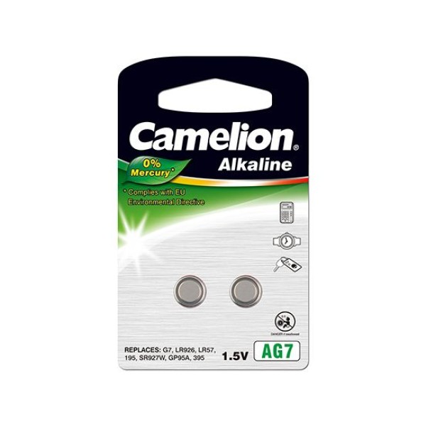 Camelion | AG7/LR57/LR926/395 | Alkaline Buttoncell ...