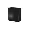 Cama chest of drawers 4D REJA black gloss/black gloss