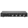 Techly IDATA DP-KVM4 KVM switch Rack mounting Black