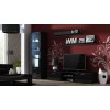 Cama display cabinet SOHO S1 black/black gloss