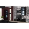 Cama hanging display cabinet SOHO black/black gloss