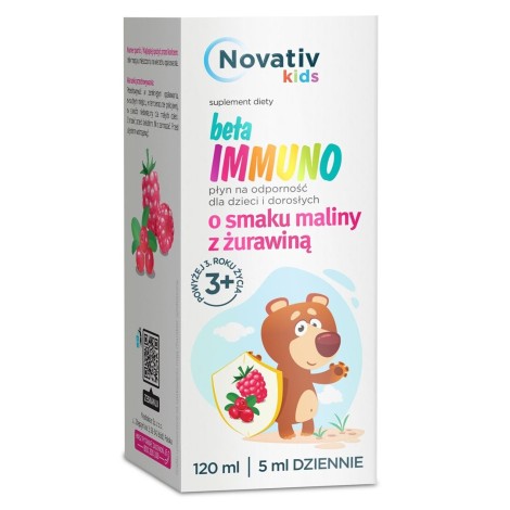 Novativ Kids Beta Immuno liquid for immunity 120ml