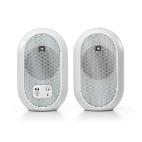 JBL 104 Set-BT White - coaxial monitors with Bluetooth, white