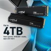 SSD|CRUCIAL|T700|1TB|M.2|PCIe Gen5|NVMe|TLC|Write speed 9500 MBytes/sec|Read speed 11700 MBytes/sec|TBW 600 TB|CT1000T700SSD5