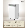 Mill Dehumidifier | MDH20 | Suitable for rooms up to 20-30 m² | Water tank capacity 4 L | White