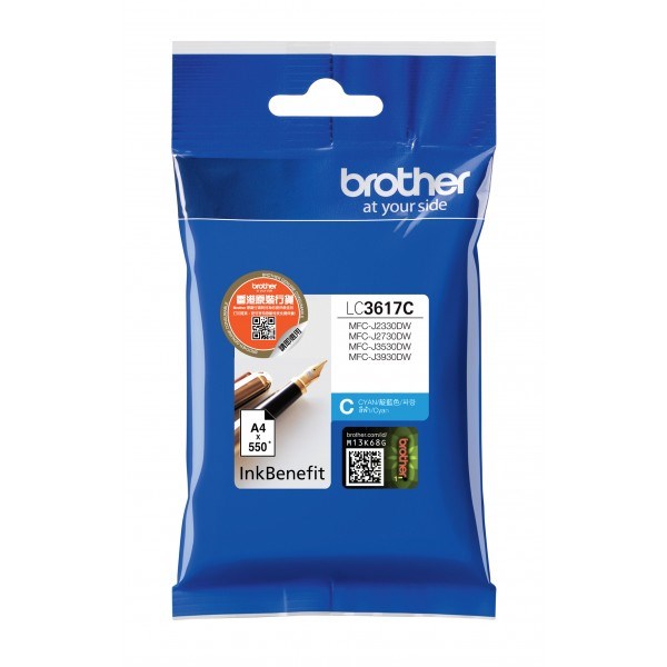 Brother LC-3617C ink cartridge 1 pc(s) ...