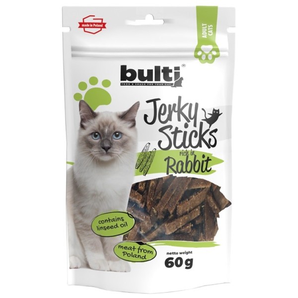 BULTI Jerky Sticks bogate w królika ...