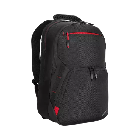 Lenovo | ThinkPad Essential Plus 15.6-inch Backpack (Sustainable & Eco-friendly, made with recycled PET: Total 28% Exterior: 60%) | Essential | Backpack | Black | 15.6 