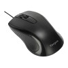 Targus Full-Size Optical Antimicrobial Wired Mouse | Targus Mouse | Full-Size Optical Antimicrobial | Wired | Black