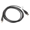 Lanberg CA-USBA-10CC-0018-BK USB cable USB 2.0 1.8 m USB B Black