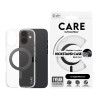 CARE by PanzerGlass Feature Case Transparent w. Black Kickstand & MagSafe iPhone 16 | CARE
