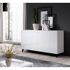 Cama sideboard 2D REJA white gloss/white gloss