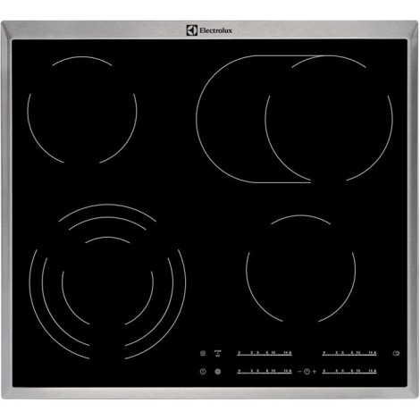 Electrolux EHF46547XK Black Built-in Ceramic 4 zone(s)